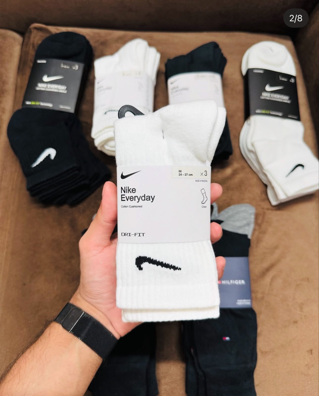 Nike Long Socks White